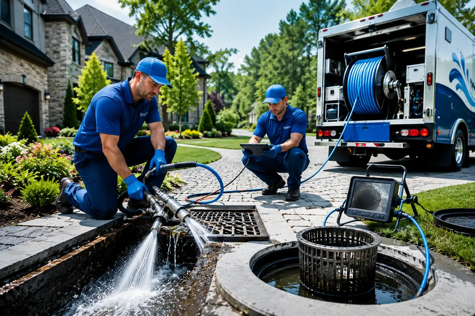 Local outdoor drain cleaning professionals in Kings Park, NY
